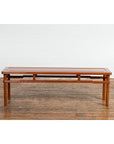 Chinese Late Qing Dynasty 1900s Low Kang Coffee Table with Humpback Stretchers-6. Asian & Chinese Furniture, Art, Antiques, Vintage Home Décor for sale at FEA Home