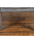 Chinese Late Qing Low Table with Two Drawers and Custom Grey Silver Lacquer-14. Asian & Chinese Furniture, Art, Antiques, Vintage Home Décor for sale at FEA Home