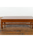 Chinese Low Side Table with Brown Lacquer-11. Asian & Chinese Furniture, Art, Antiques, Vintage Home Décor for sale at FEA Home