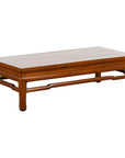 Chinese Low Side Table with Brown Lacquer-1. Asian & Chinese Furniture, Art, Antiques, Vintage Home Décor for sale at FEA Home