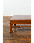 Chinese Low Side Table with Brown Lacquer-5. Asian & Chinese Furniture, Art, Antiques, Vintage Home Décor for sale at FEA Home