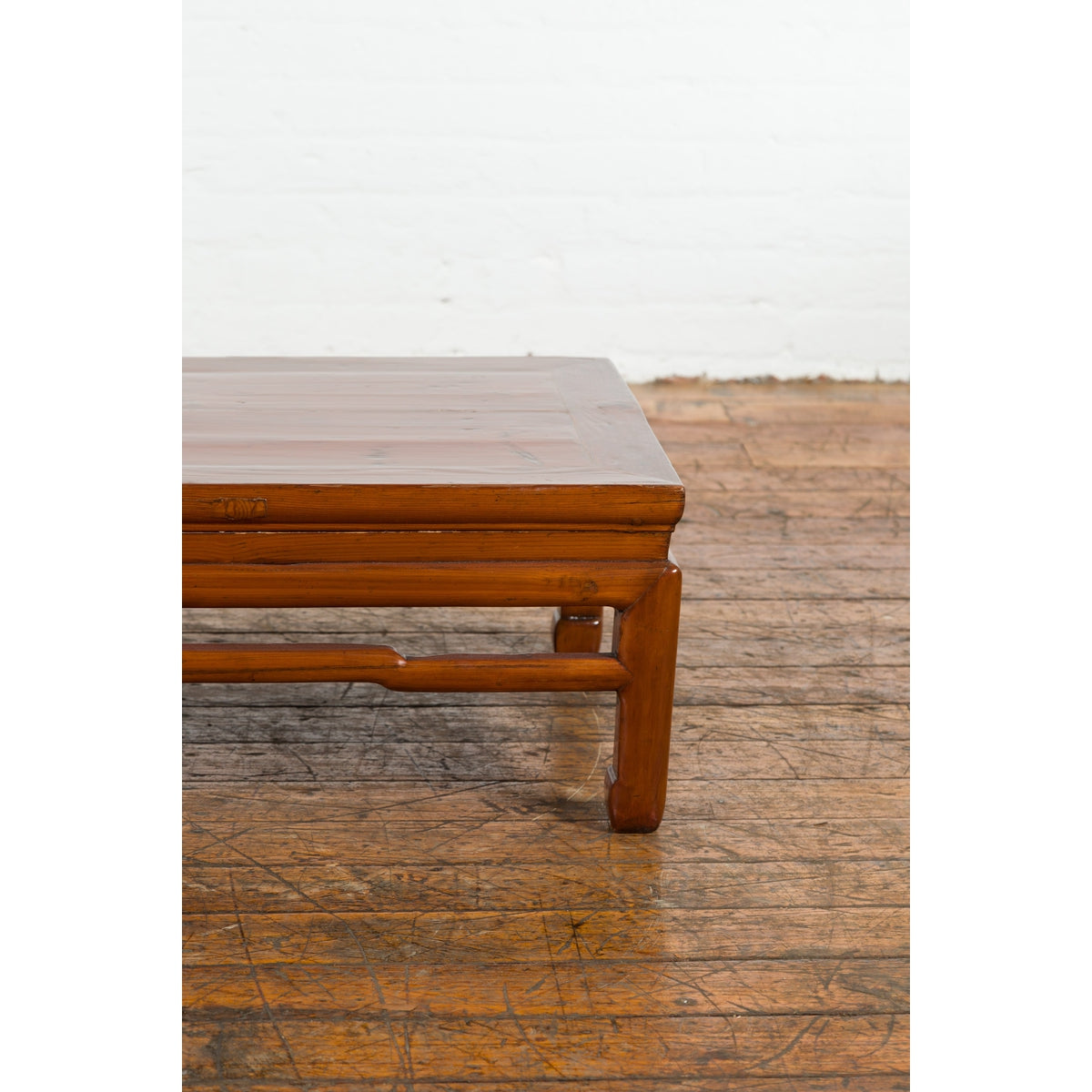 Chinese Low Side Table with Brown Lacquer-6. Asian & Chinese Furniture, Art, Antiques, Vintage Home Décor for sale at FEA Home