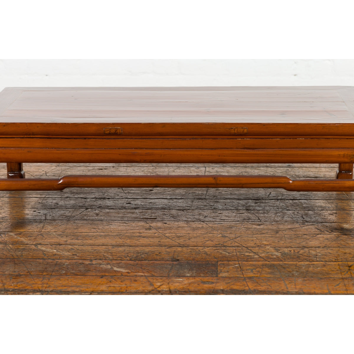 Chinese Low Side Table with Brown Lacquer-7. Asian & Chinese Furniture, Art, Antiques, Vintage Home Décor for sale at FEA Home