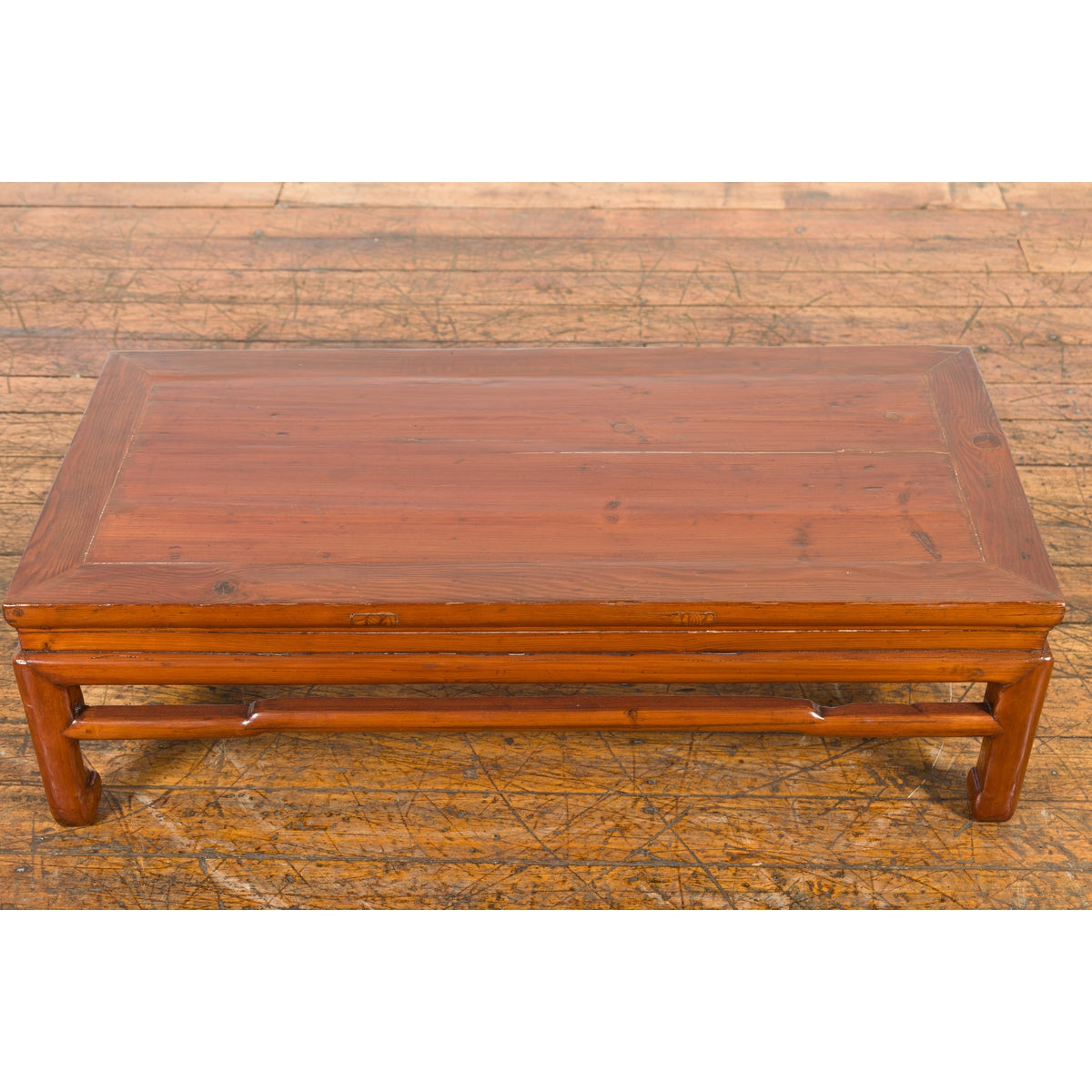 Chinese Low Side Table with Brown Lacquer-8. Asian & Chinese Furniture, Art, Antiques, Vintage Home Décor for sale at FEA Home