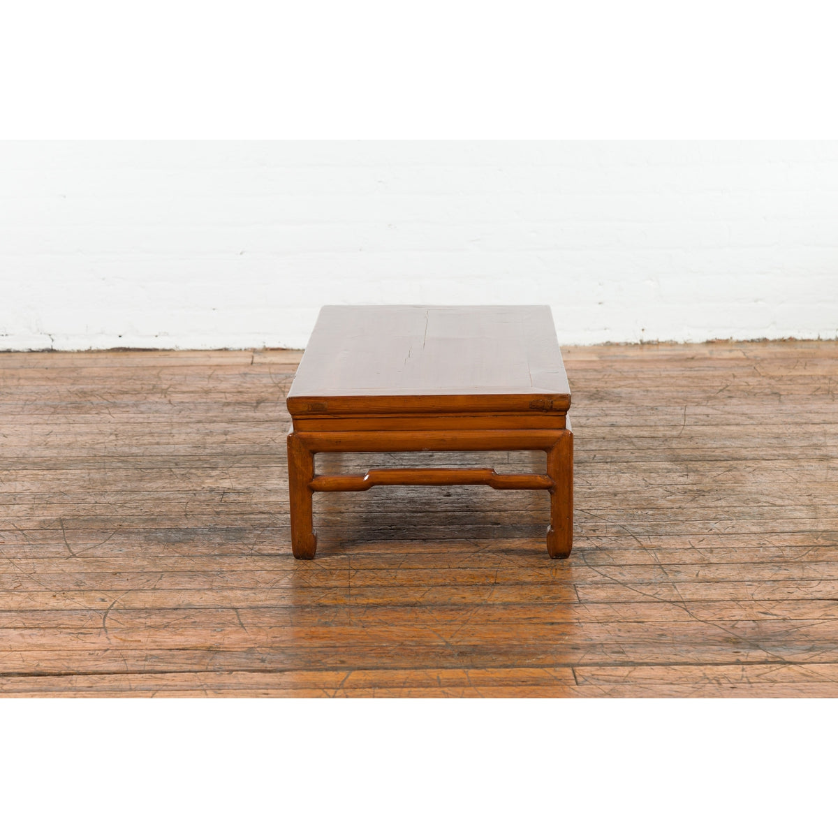Chinese Low Side Table with Brown Lacquer-9. Asian & Chinese Furniture, Art, Antiques, Vintage Home Décor for sale at FEA Home