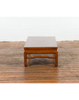 Chinese Low Side Table with Brown Lacquer-9. Asian & Chinese Furniture, Art, Antiques, Vintage Home Décor for sale at FEA Home