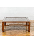 Late Qing Dynasty Square Coffee Table with Horse Hoof Legs and Stretchers-16. Asian & Chinese Furniture, Art, Antiques, Vintage Home Décor for sale at FEA Home