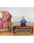 Late Qing Dynasty Square Coffee Table with Horse Hoof Legs and Stretchers-2. Asian & Chinese Furniture, Art, Antiques, Vintage Home Décor for sale at FEA Home