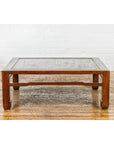 Late Qing Dynasty Square Coffee Table with Horse Hoof Legs and Stretchers-5. Asian & Chinese Furniture, Art, Antiques, Vintage Home Décor for sale at FEA Home