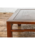 Late Qing Dynasty Square Coffee Table with Horse Hoof Legs and Stretchers-6. Asian & Chinese Furniture, Art, Antiques, Vintage Home Décor for sale at FEA Home