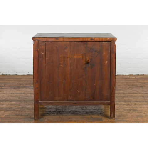 Antique Bedside Cabinet with 4 Drawers and Rectangular Top-YN3673-11. Asian & Chinese Furniture, Art, Antiques, Vintage Home Décor for sale at FEA Home