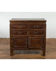 Antique Bedside Cabinet with 4 Drawers and Rectangular Top-2. Asian & Chinese Furniture, Art, Antiques, Vintage Home Décor for sale at FEA Home
