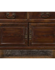 Antique Bedside Cabinet with 4 Drawers and Rectangular Top-7. Asian & Chinese Furniture, Art, Antiques, Vintage Home Décor for sale at FEA Home