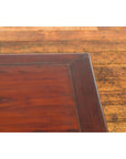 Late Qing Dynasty Small Side Table with Pillar Strut Motifs and Scrolling Feet-12. Asian & Chinese Furniture, Art, Antiques, Vintage Home Décor for sale at FEA Home