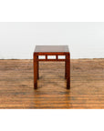 Late Qing Dynasty Small Side Table with Pillar Strut Motifs and Scrolling Feet-14. Asian & Chinese Furniture, Art, Antiques, Vintage Home Décor for sale at FEA Home