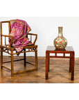 Late Qing Dynasty Small Side Table with Pillar Strut Motifs and Scrolling Feet-2. Asian & Chinese Furniture, Art, Antiques, Vintage Home Décor for sale at FEA Home