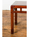 Late Qing Dynasty Small Side Table with Pillar Strut Motifs and Scrolling Feet-8. Asian & Chinese Furniture, Art, Antiques, Vintage Home Décor for sale at FEA Home
