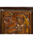 Hand-Carved Antique Wall Panels with Puppet Design-10. Asian & Chinese Furniture, Art, Antiques, Vintage Home Décor for sale at FEA Home