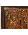 Hand-Carved Antique Wall Panels with Puppet Design-13. Asian & Chinese Furniture, Art, Antiques, Vintage Home Décor for sale at FEA Home