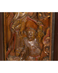 Hand-Carved Antique Wall Panels with Puppet Design-14. Asian & Chinese Furniture, Art, Antiques, Vintage Home Décor for sale at FEA Home