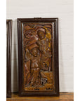 Hand-Carved Antique Wall Panels with Puppet Design-5. Asian & Chinese Furniture, Art, Antiques, Vintage Home Décor for sale at FEA Home