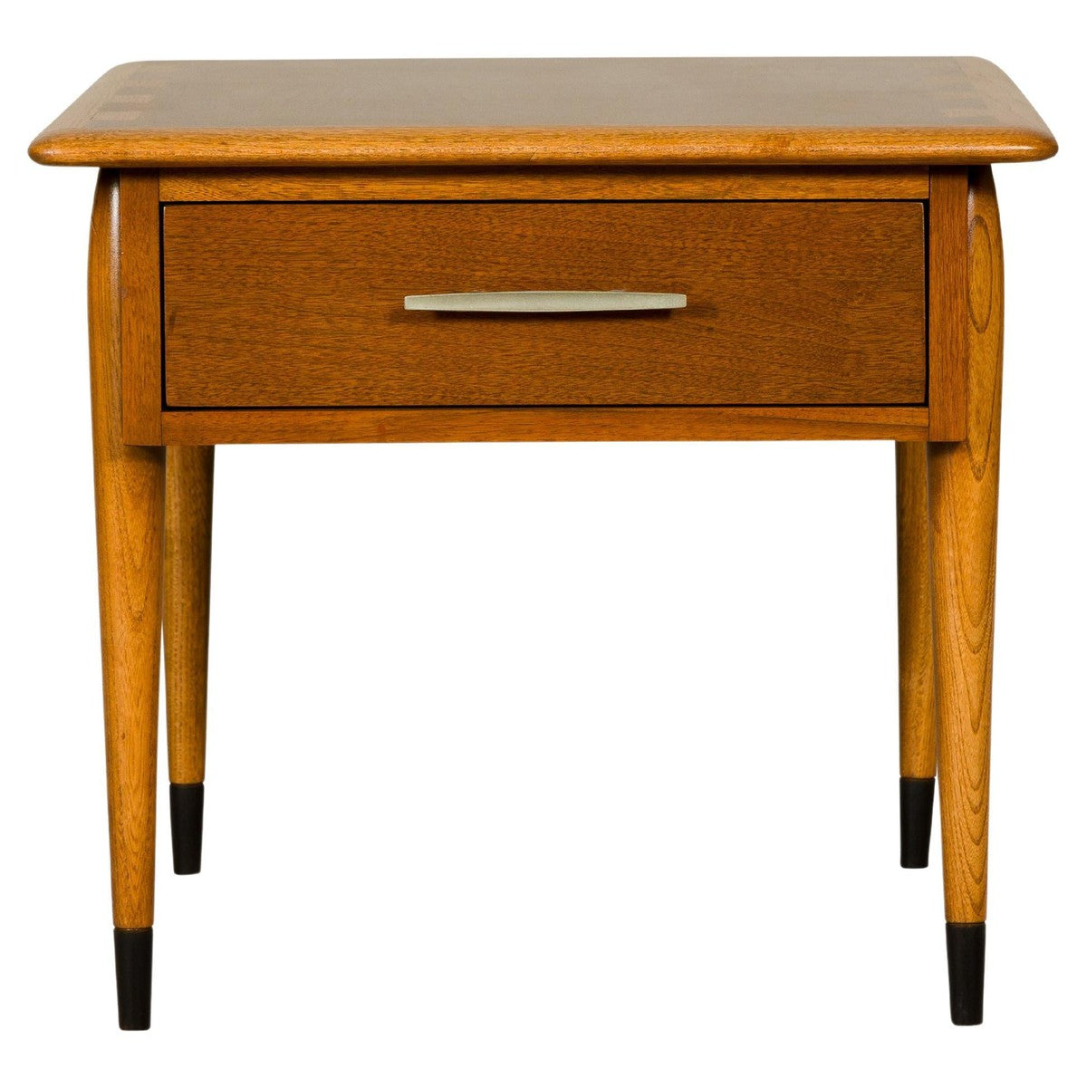 Lane Altavista Midcentury Side Table with Single Drawer and Tapering Legs-1. Asian & Chinese Furniture, Art, Antiques, Vintage Home Décor for sale at FEA Home