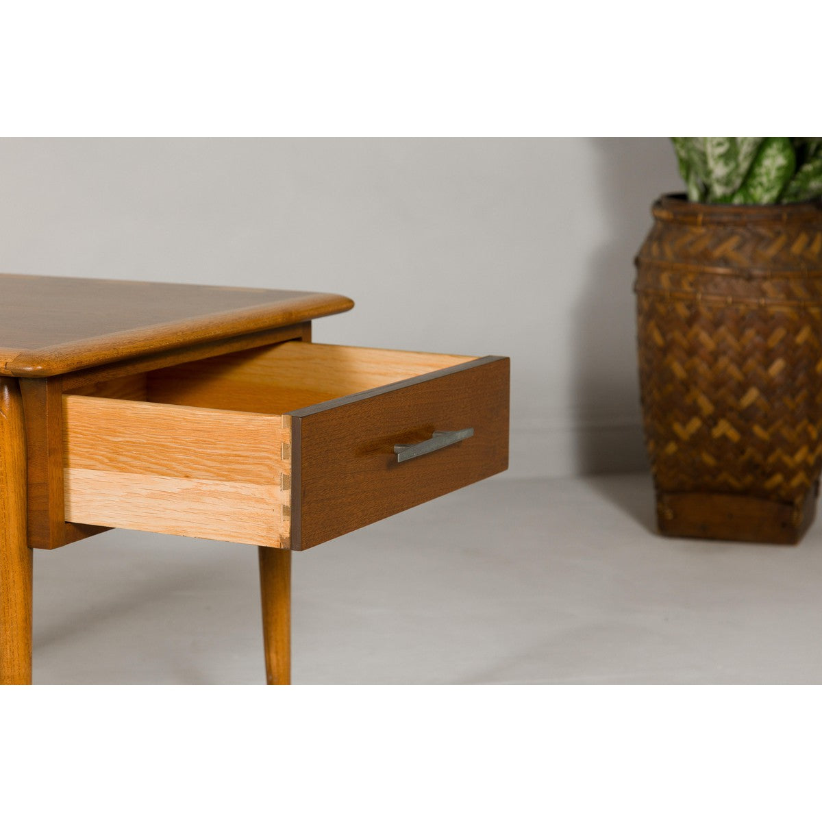 Lane Altavista Midcentury Side Table with Single Drawer and Tapering Legs-13. Asian & Chinese Furniture, Art, Antiques, Vintage Home Décor for sale at FEA Home