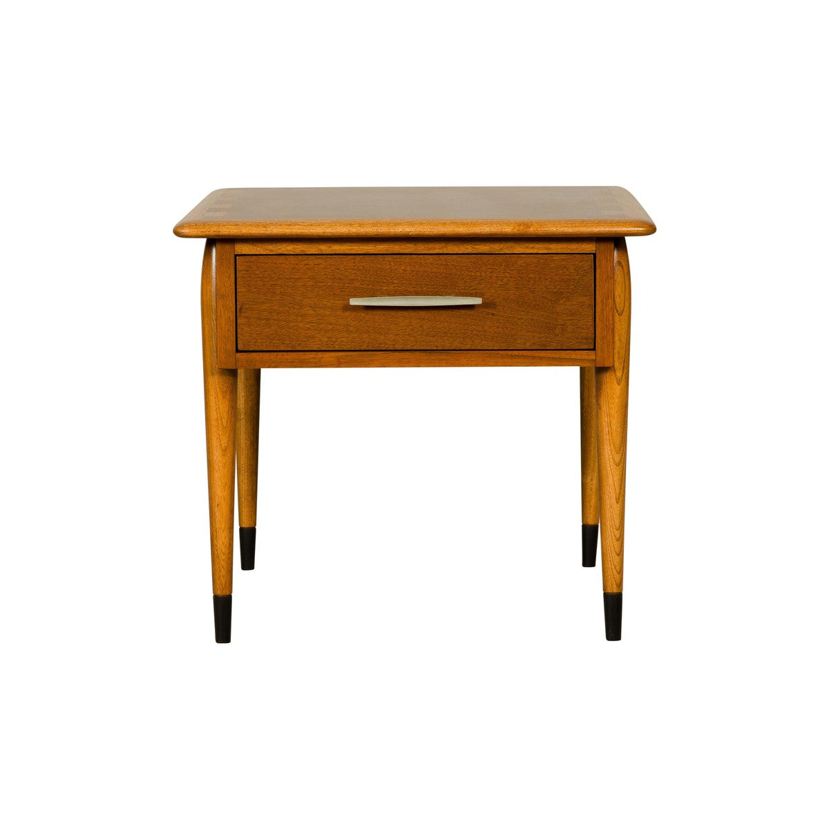Lane Altavista Midcentury Side Table with Single Drawer and Tapering Legs-19. Asian & Chinese Furniture, Art, Antiques, Vintage Home Décor for sale at FEA Home