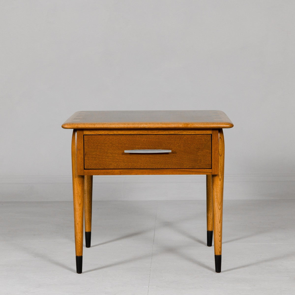 Lane Altavista Midcentury Side Table with Single Drawer and Tapering Legs-2. Asian & Chinese Furniture, Art, Antiques, Vintage Home Décor for sale at FEA Home
