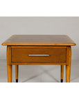 Lane Altavista Midcentury Side Table with Single Drawer and Tapering Legs-5. Asian & Chinese Furniture, Art, Antiques, Vintage Home Décor for sale at FEA Home