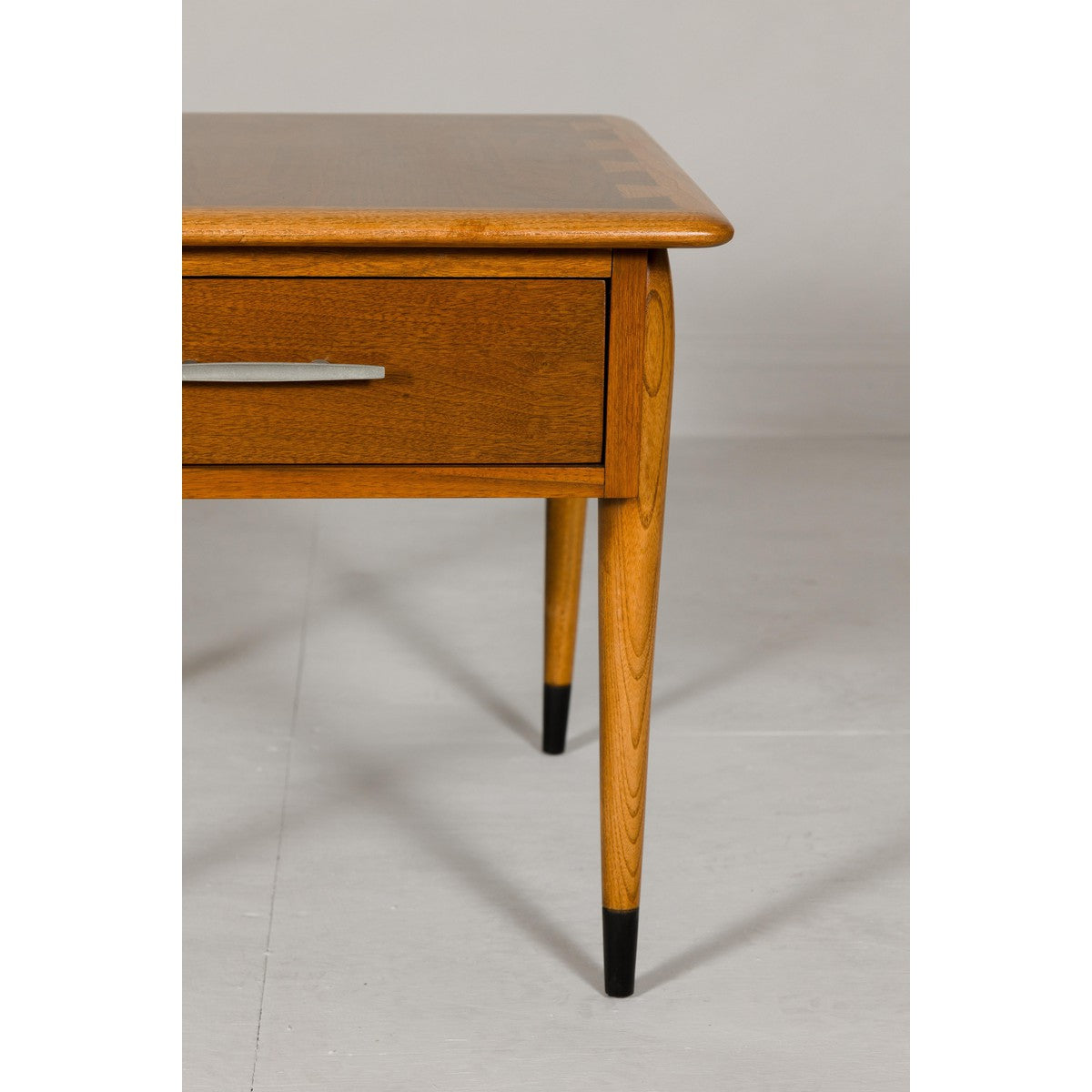 Lane Altavista Midcentury Side Table with Single Drawer and Tapering Legs-7. Asian & Chinese Furniture, Art, Antiques, Vintage Home Décor for sale at FEA Home