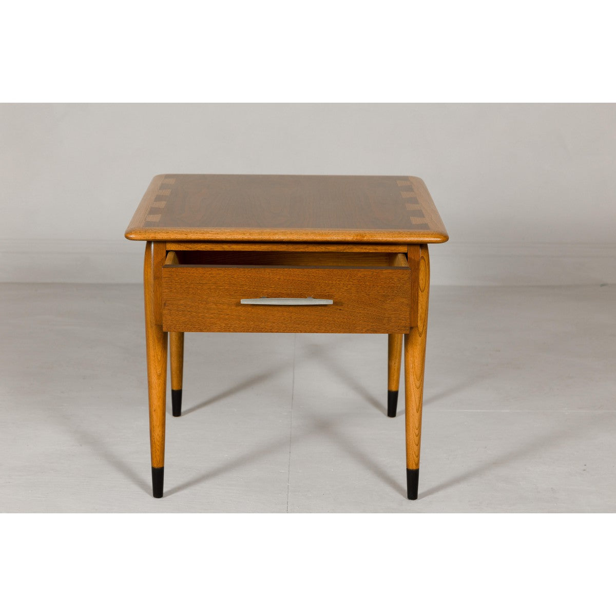 Lane Altavista Midcentury Side Table with Single Drawer and Tapering Legs-9. Asian & Chinese Furniture, Art, Antiques, Vintage Home Décor for sale at FEA Home