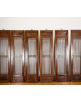 Qing Dynasty Six-Panel Lacquered Screen with Carved Meander Motifs-14. Asian & Chinese Furniture, Art, Antiques, Vintage Home Décor for sale at FEA Home