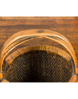 Large Antique Willow Grain Basket with Wooden Handle, Sold Each-7. Asian & Chinese Furniture, Art, Antiques, Vintage Home Décor for sale at FEA Home