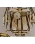 Art Deco Style Skyscraper Vintage Lamp with Double Lighting-12. Asian & Chinese Furniture, Art, Antiques, Vintage Home Décor for sale at FEA Home