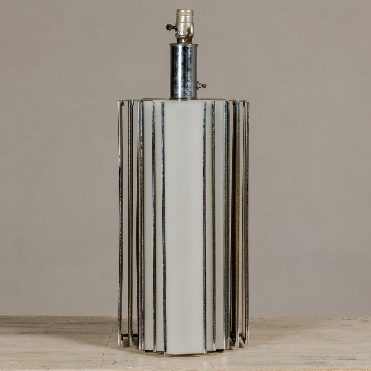 Art Deco Style Skyscraper Vintage Lamp with Double Lighting-1. Asian & Chinese Furniture, Art, Antiques, Vintage Home Décor for sale at FEA Home