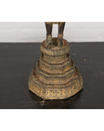 19th Century Gilded Bronze Tabletop Temple Statue-8. Asian & Chinese Furniture, Art, Antiques, Vintage Home Décor for sale at FEA Home