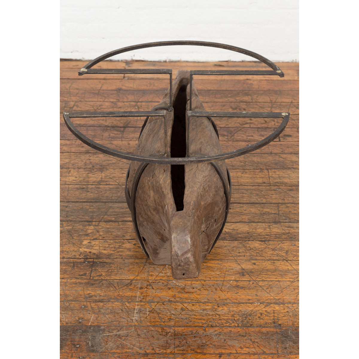 Rustic Wooden Antique Coffee Table Base-13. Asian & Chinese Furniture, Art, Antiques, Vintage Home Décor for sale at FEA Home