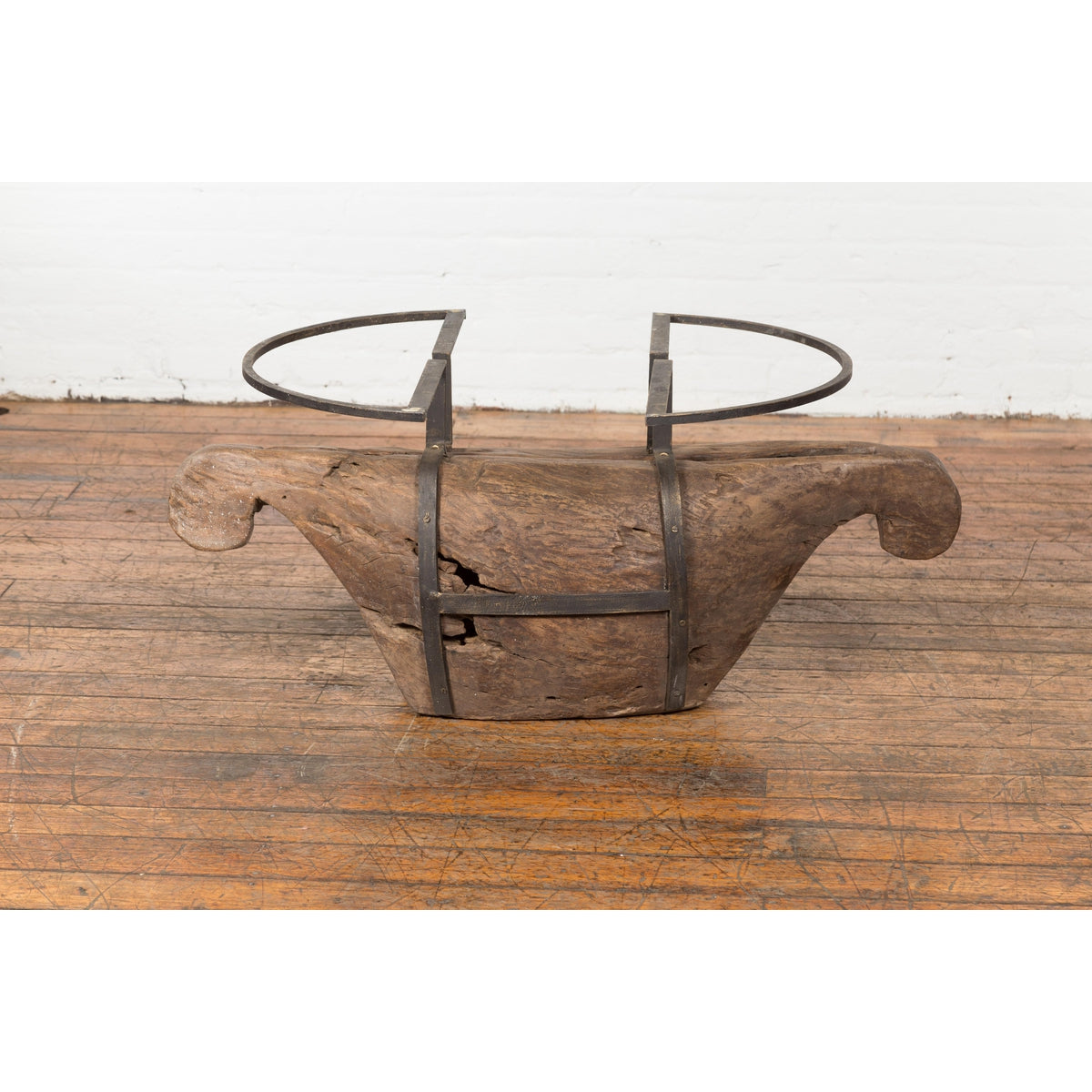 Rustic Wooden Antique Coffee Table Base-4. Asian & Chinese Furniture, Art, Antiques, Vintage Home Décor for sale at FEA Home