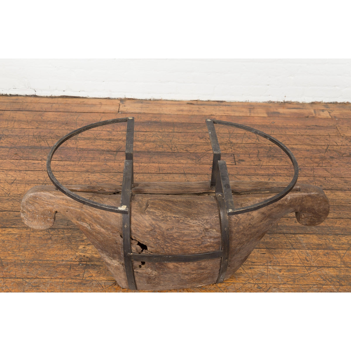 Rustic Wooden Antique Coffee Table Base-5. Asian & Chinese Furniture, Art, Antiques, Vintage Home Décor for sale at FEA Home