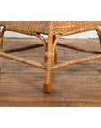 Vintage Burmese Country Style Hand-Woven Rattan Armchair with Rounded Back-16. Asian & Chinese Furniture, Art, Antiques, Vintage Home Décor for sale at FEA Home
