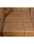 Pair of Burmese Vintage Country Style Woven Rattan and Bamboo Chairs-11. Asian & Chinese Furniture, Art, Antiques, Vintage Home Décor for sale at FEA Home