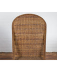 Pair of Burmese Vintage Country Style Woven Rattan and Bamboo Chairs-2. Asian & Chinese Furniture, Art, Antiques, Vintage Home Décor for sale at FEA Home