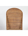 Pair of Burmese Vintage Country Style Woven Rattan and Bamboo Chairs-5. Asian & Chinese Furniture, Art, Antiques, Vintage Home Décor for sale at FEA Home
