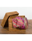 Rustic Vintage Country Style Thai Woven Rattan Lidded Storage Box-5. Asian & Chinese Furniture, Art, Antiques, Vintage Home Décor for sale at FEA Home
