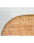 Vintage Rattan Chair with Slanted Back & Long Front Skirt-4. Asian & Chinese Furniture, Art, Antiques, Vintage Home Décor for sale at FEA Home