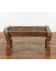 Rustic 19th Century Indian Iron Window Grate Made Into a Table-3. Asian & Chinese Furniture, Art, Antiques, Vintage Home Décor for sale at FEA Home