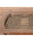 Rustic 19th Century Indian Iron Window Grate Made Into a Table-6. Asian & Chinese Furniture, Art, Antiques, Vintage Home Décor for sale at FEA Home