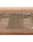 Rustic 19th Century Indian Iron Window Grate Made Into a Table-7. Asian & Chinese Furniture, Art, Antiques, Vintage Home Décor for sale at FEA Home