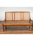 Woven Rattan Antique Settee-3. Asian & Chinese Furniture, Art, Antiques, Vintage Home Décor for sale at FEA Home
